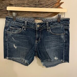 Premium denim blue jean shorts